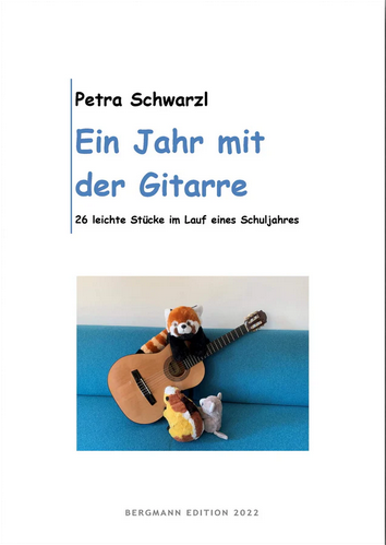 Vorderes Coverbild Ein Jahr mit der Gitarre