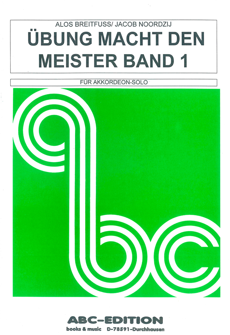 Vorderes Coverbild Übung macht den Meister Band 1