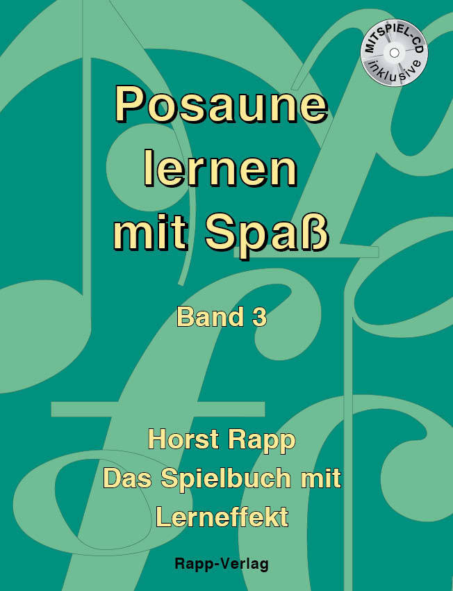 Vorderes Coverbild Posaune lernen mit Spaß Band 3