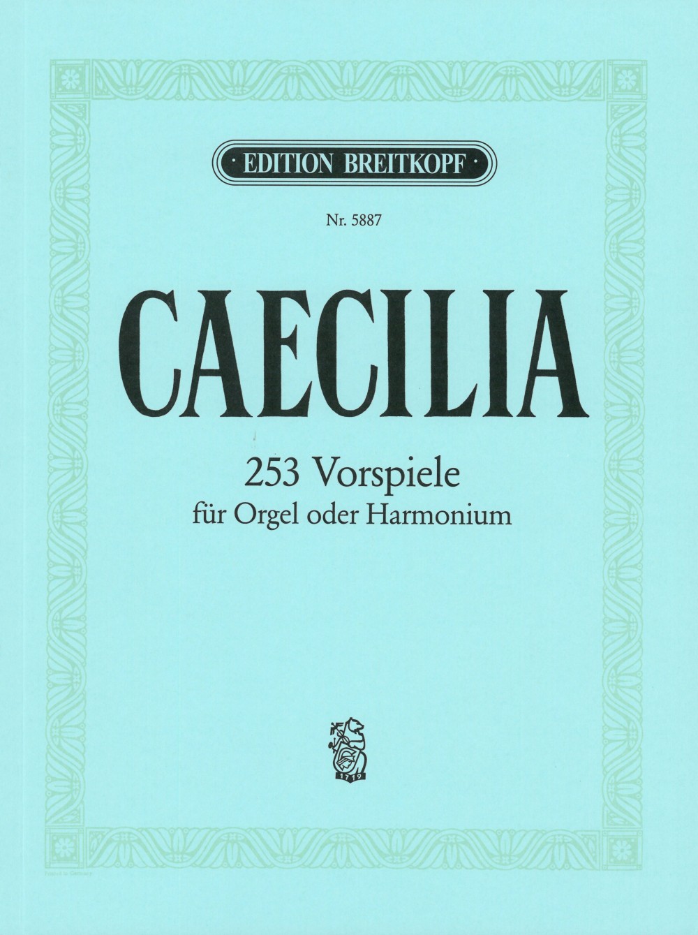 Anderes Coverbild Caecilia. 253 Choralvorspiele