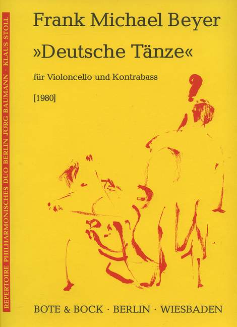 Vorderes Coverbild Deutsche Tänze 