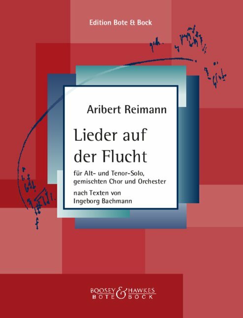 Vorderes Coverbild Lieder auf der Flucht 
