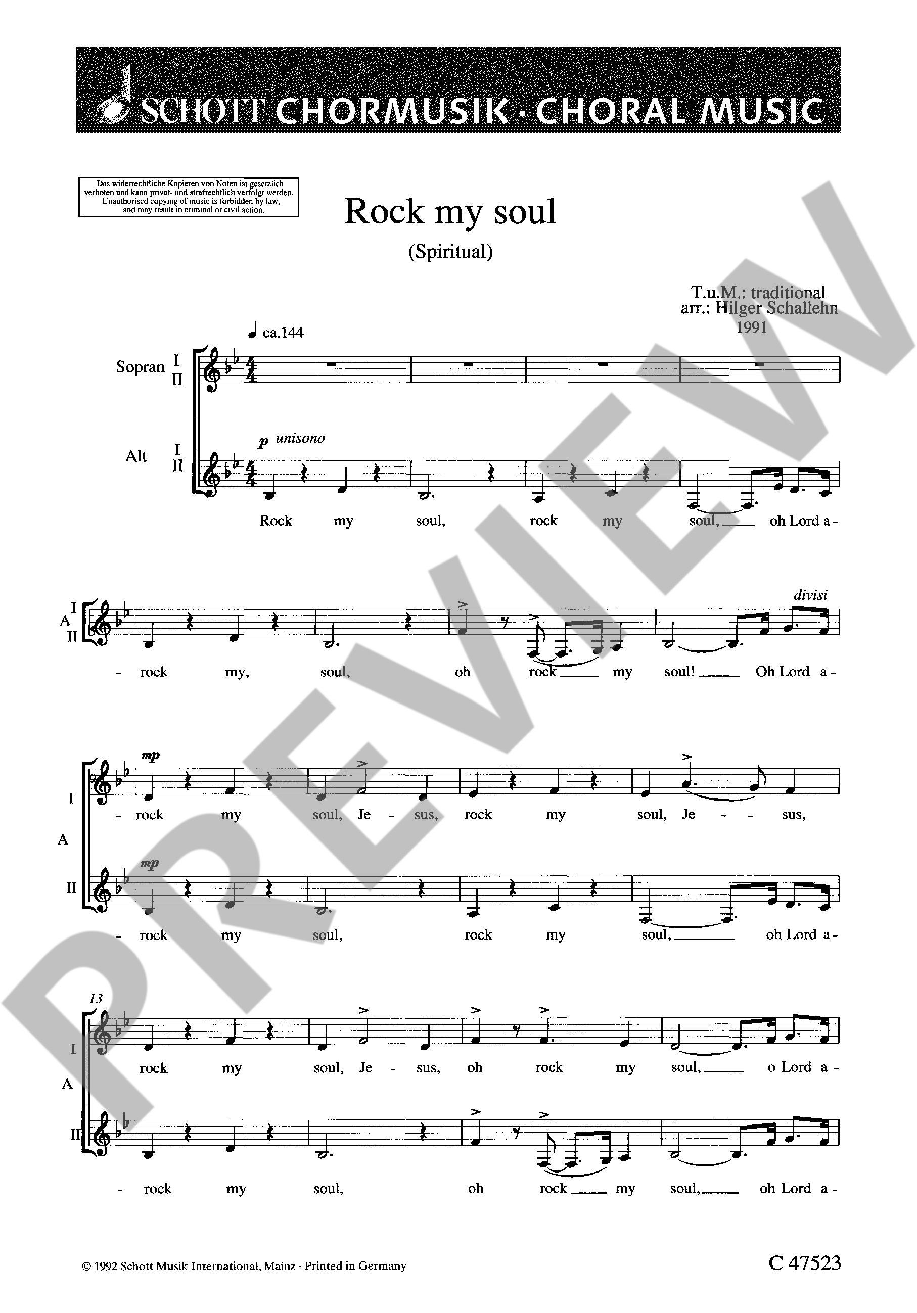 Anderes Coverbild Drei Negro-Spirituals 