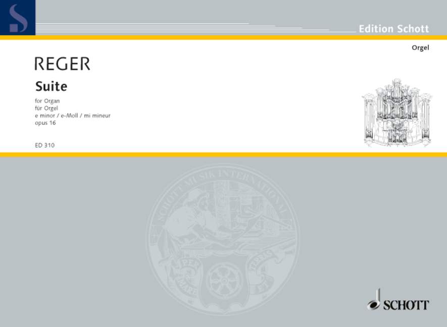 Vorderes Coverbild Suite e-Moll op. 16 