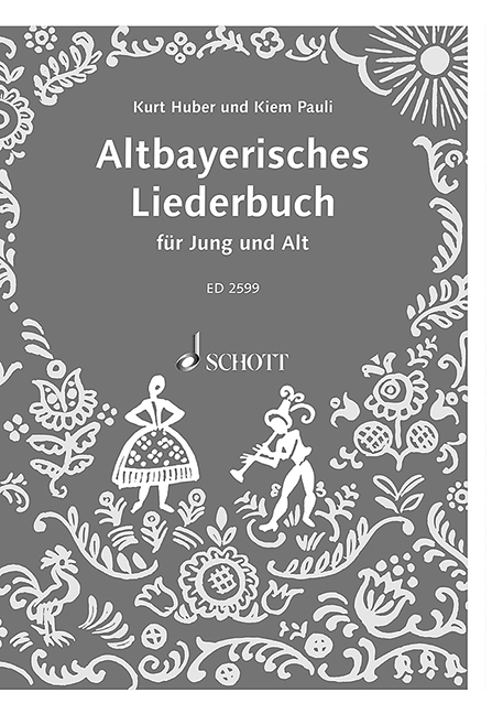 Vorderes Coverbild Altbayerisches Liederbuch 