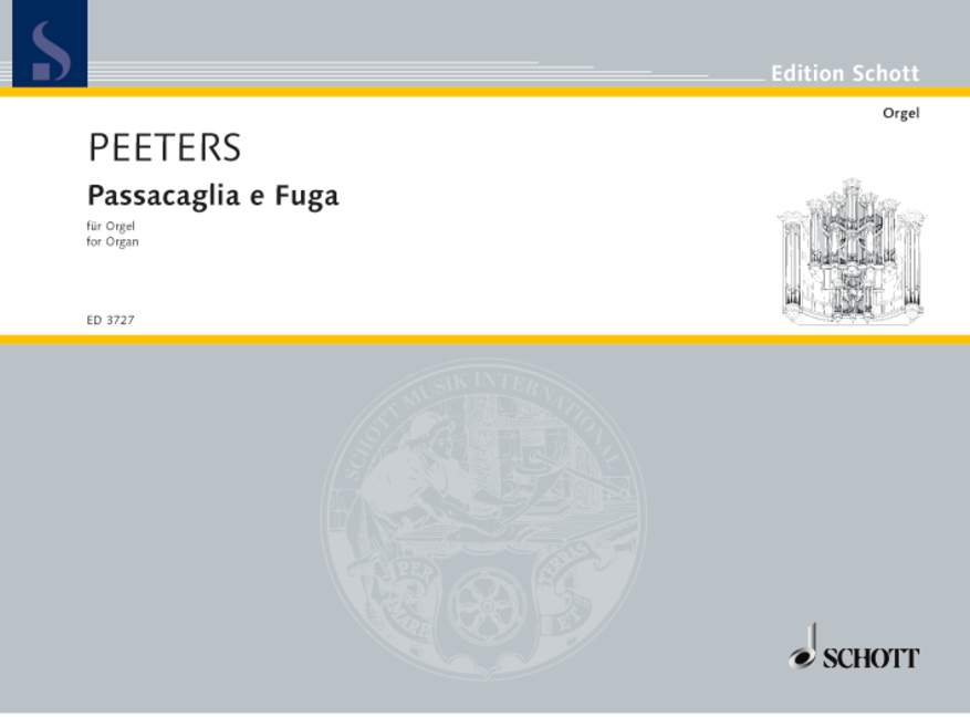 Vorderes Coverbild Passacaglia e Fuga op. 42 