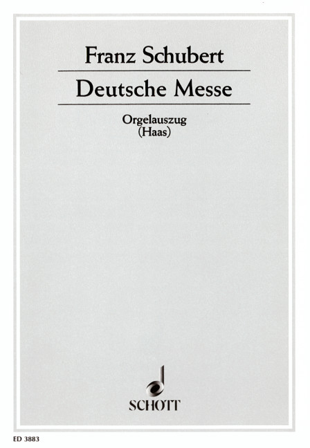 Vorderes Coverbild Deutsche Messe D 872 