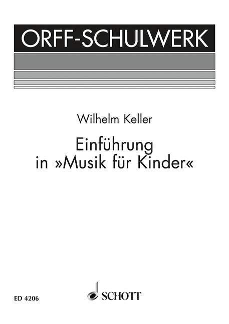 Vorderes Coverbild Einführung in "Musik für Kinder" 
