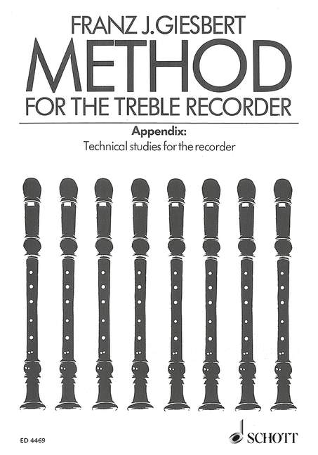 Vorderes Coverbild Method for the Treble Recorder 