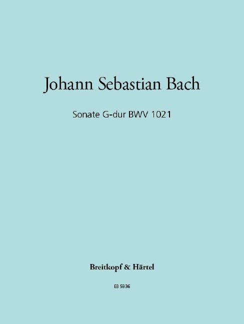 Anderes Coverbild Sonate G-dur BWV 1021