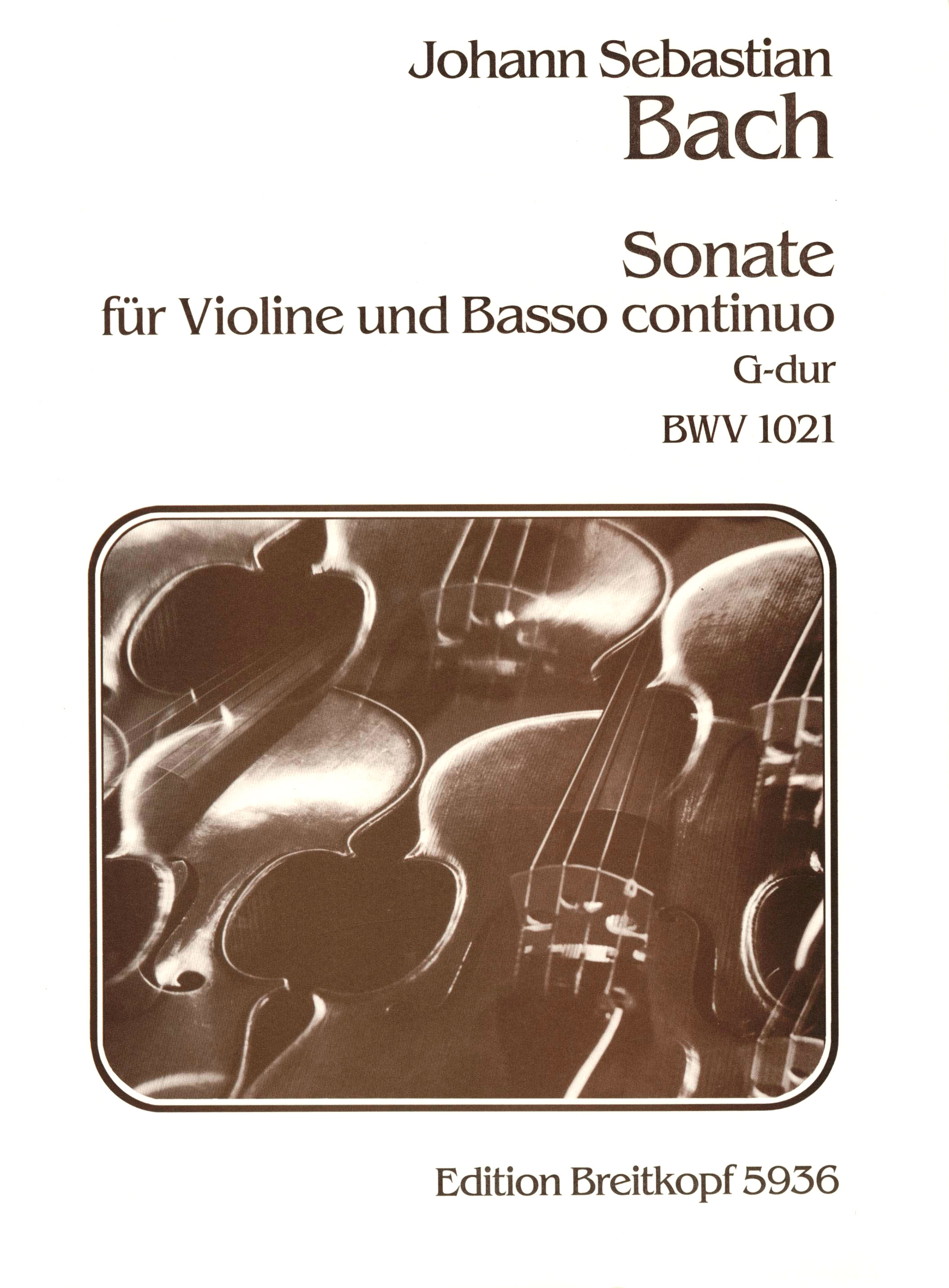 Anderes Coverbild Sonate G-dur BWV 1021