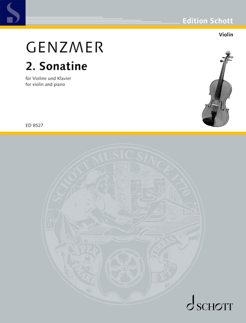 Vorderes Coverbild 2. Sonatine GeWV 255 