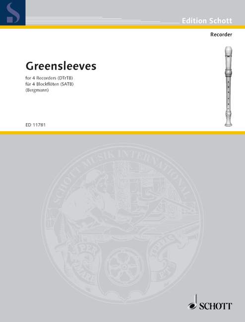 Vorderes Coverbild Greensleeves 