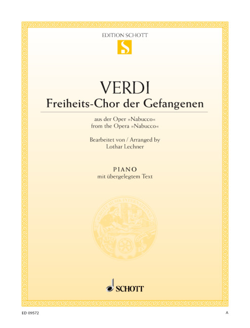 Vorderes Coverbild Freiheits-Chor der Gefangenen 
