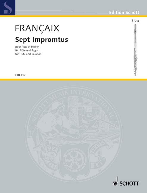 Vorderes Coverbild Sept Impromptus 