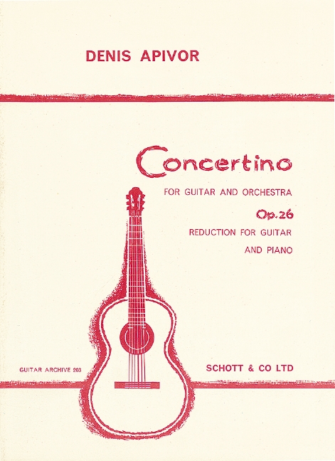 Vorderes Coverbild Concertino op. 26 