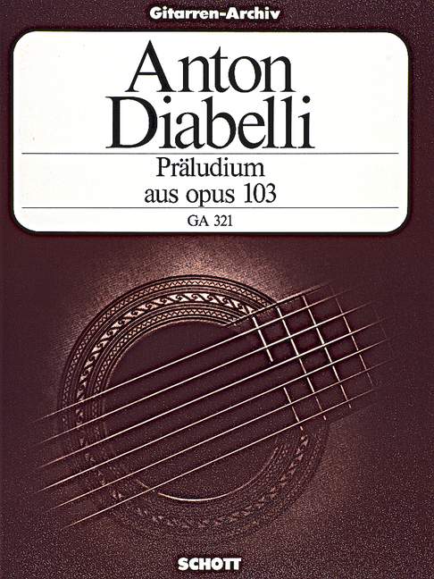 Vorderes Coverbild Präludium A-Dur aus op. 103 