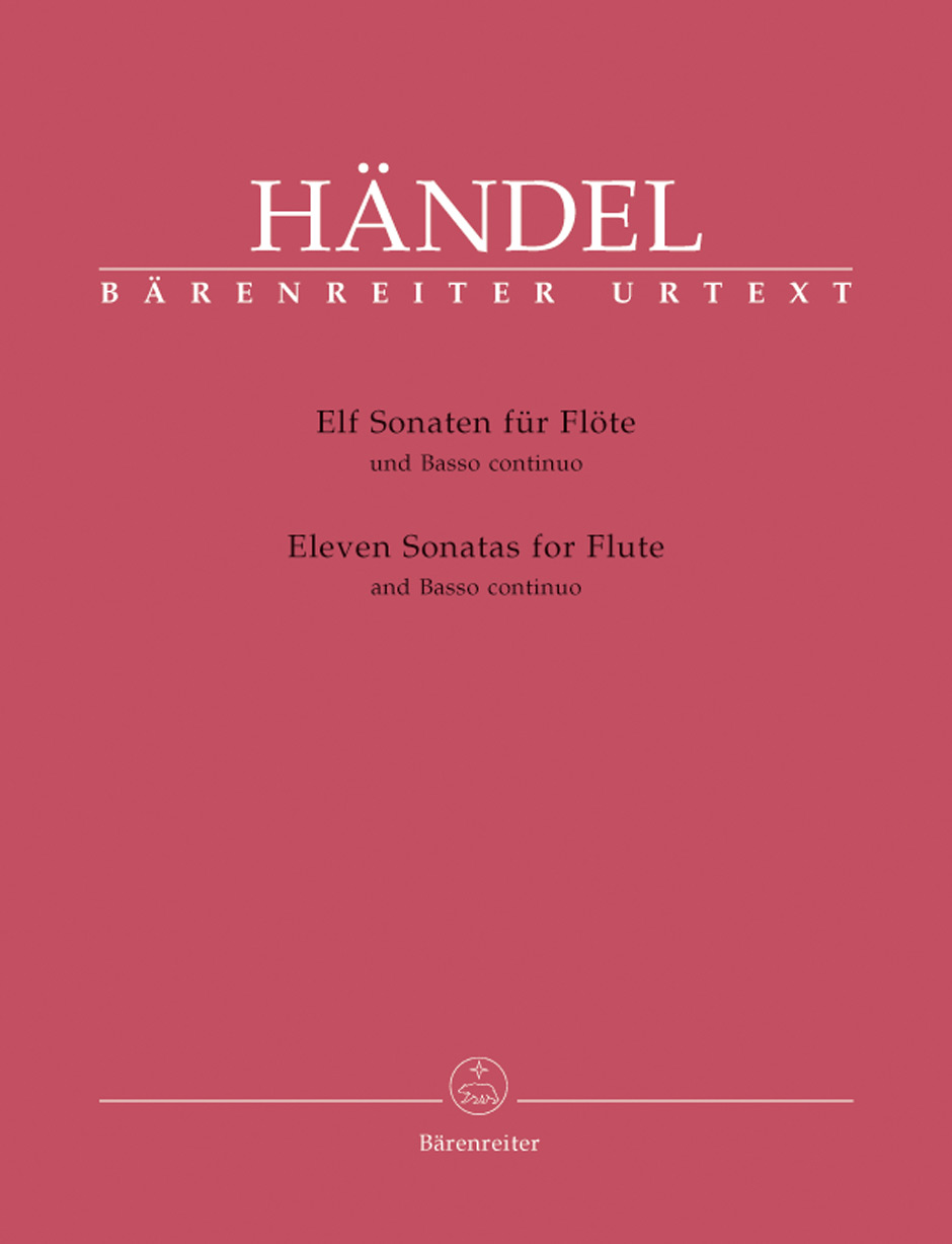 Vorderes Coverbild Elf Sonaten für Flöte und Basso continuo