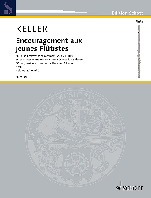 Vorderes Coverbild Encouragement aux jeunes Flûtistes op. 62 Band 2