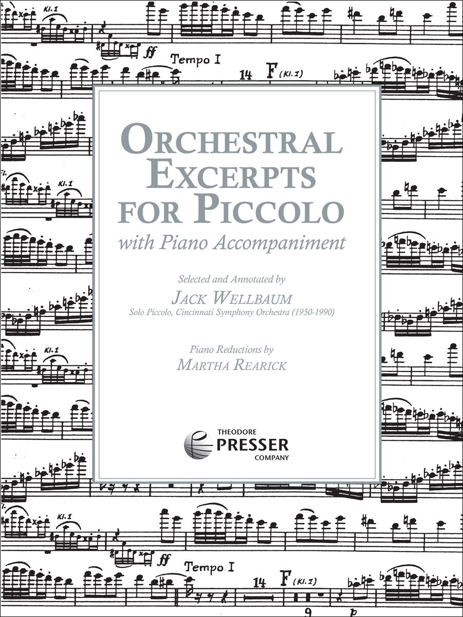 Vorderes Coverbild Orchestral Excerpts for Piccolo