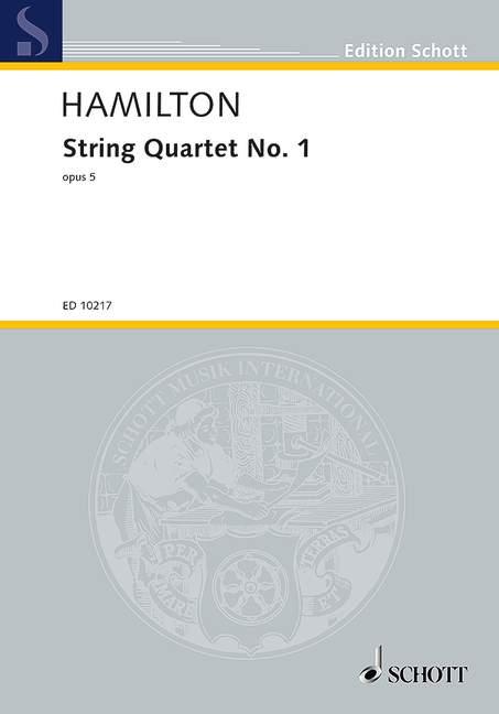 Vorderes Coverbild String Quartet No. 1 op. 5 
