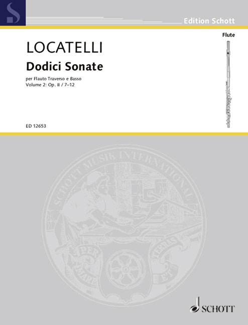 Vorderes Coverbild Dodici Sonate op. 2/7-12 Band 2