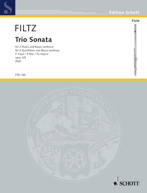 Vorderes Coverbild Trio Sonata F-Dur op. 2/5 