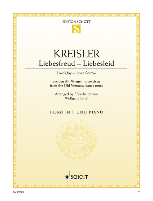 Vorderes Coverbild Liebesfreud - Liebesleid 