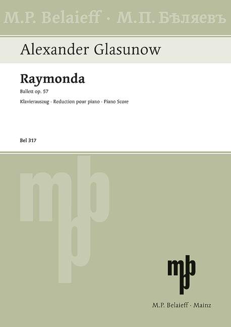 Vorderes Coverbild Raymonda op. 57 