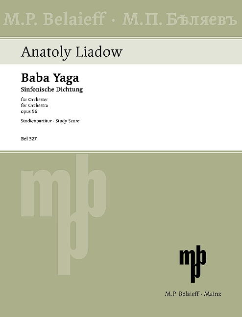 Vorderes Coverbild Baba Yaga op. 56 