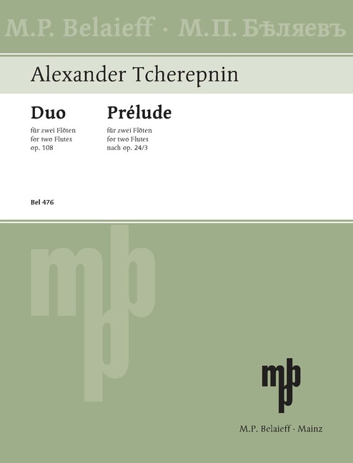 Vorderes Coverbild Duo op. 108 