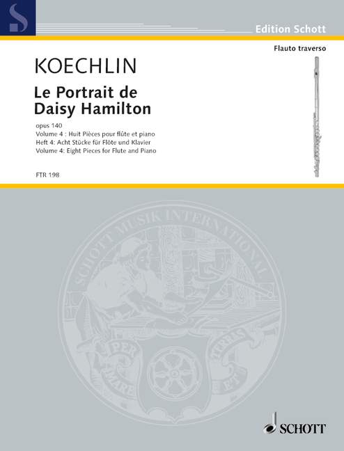 Vorderes Coverbild Le Portrait de Daisy Hamilton op. 140 Heft 4