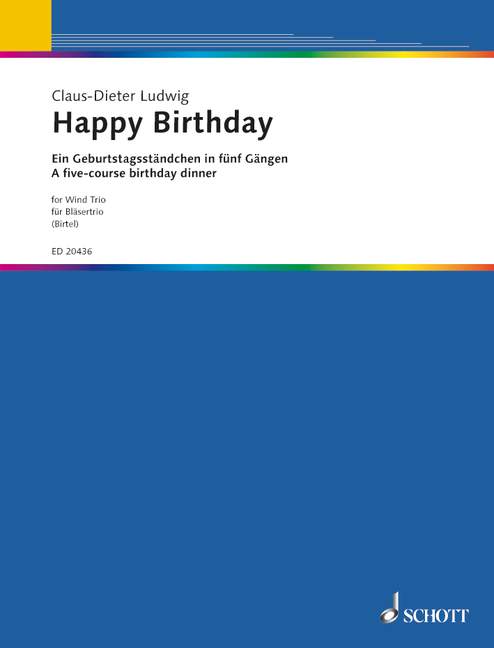 Vorderes Coverbild Happy Birthday 