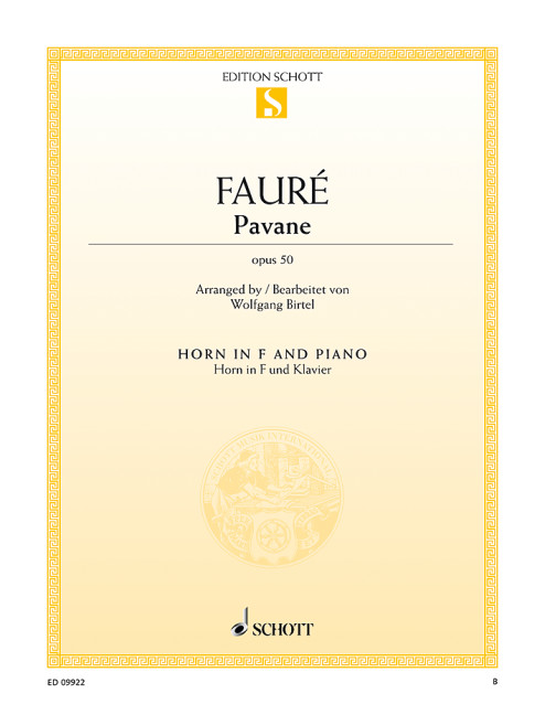 Vorderes Coverbild Pavane op. 50 