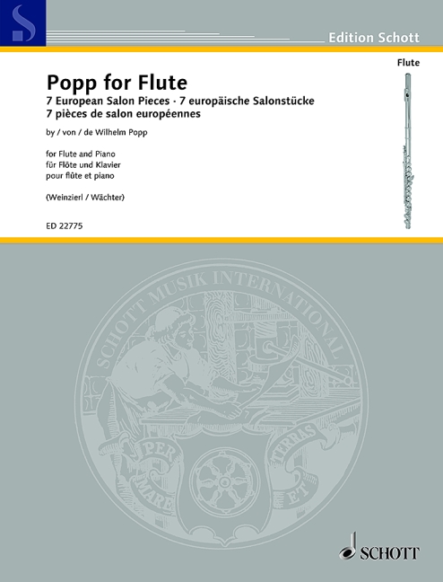Vorderes Coverbild Popp for Flute
