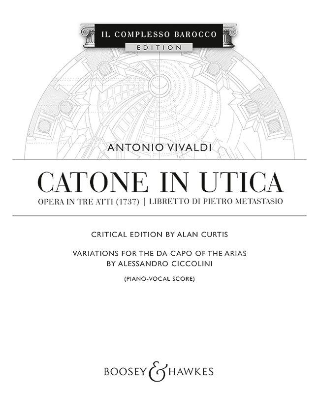 Vorderes Coverbild Catone in Utica 
