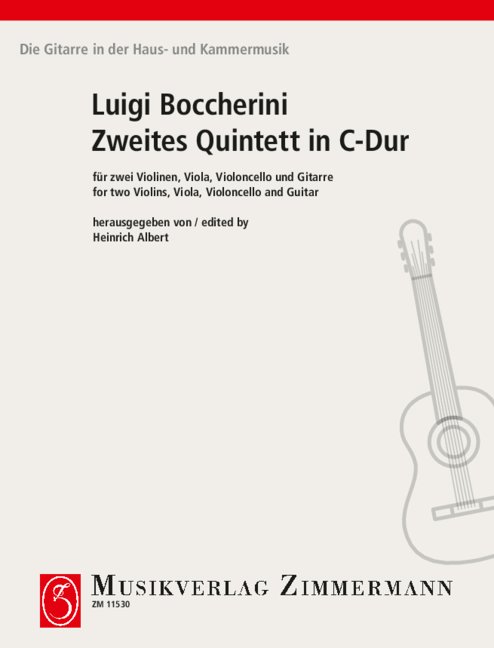 Vorderes Coverbild Zweites Quintett C-Dur Nr. 20