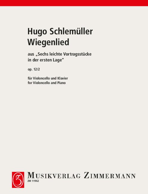 Vorderes Coverbild Sechs leichte Vortragsstücke op. 12 