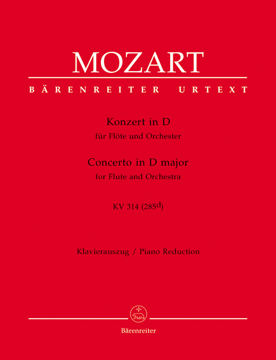 Anderes Coverbild Konzert für Flöte und Orchester D-Dur KV 314 (285d)