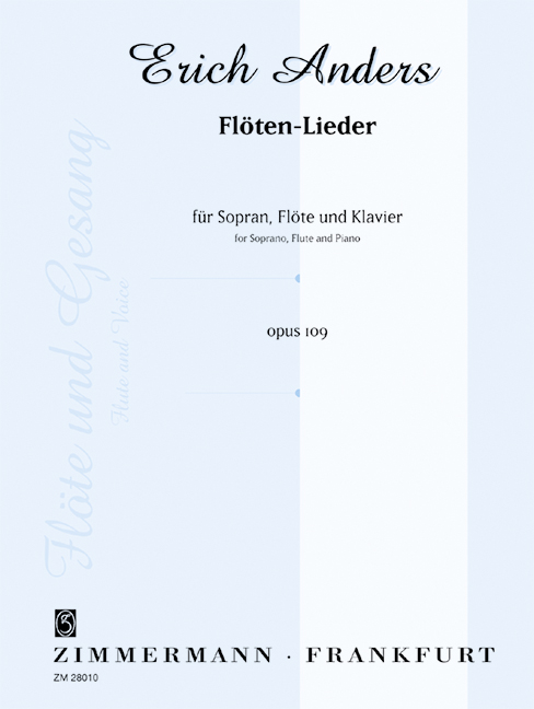 Vorderes Coverbild Flöten-Lieder op. 109 