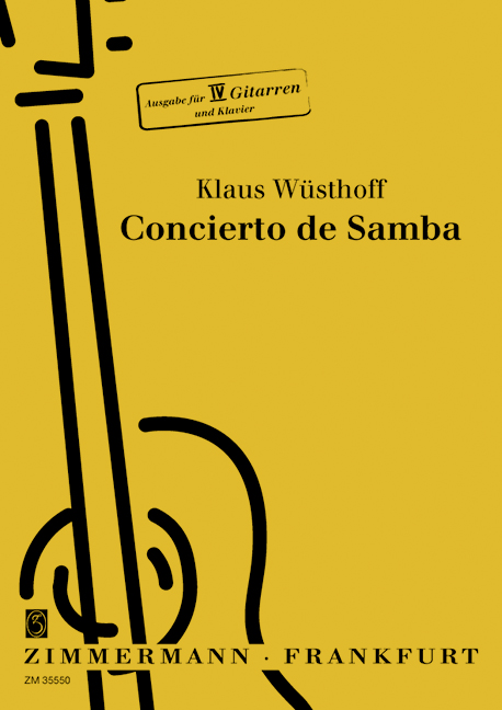 Vorderes Coverbild Concierto de Samba 
