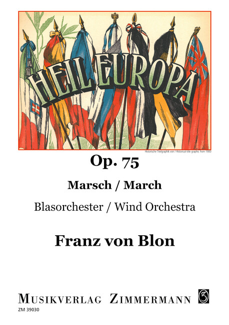 Vorderes Coverbild Heil Europa op. 75 