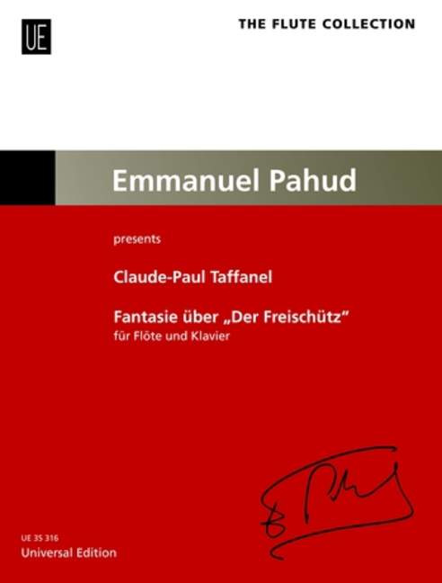 Vorderes Coverbild Fantasie über "Der Freischütz" von Carl Maria von Weber für Flöte und Klavier