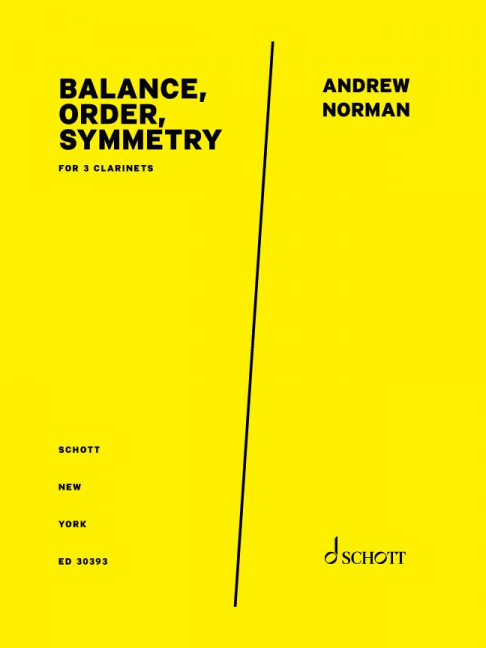 Vorderes Coverbild Balance, Order, Symmetry 