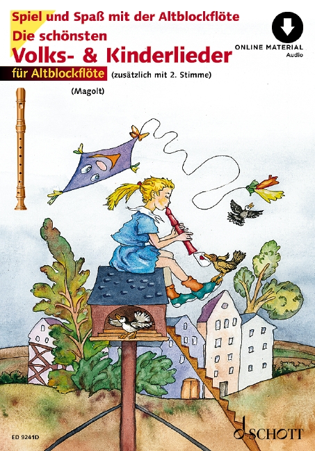 Vorderes Coverbild Die schönsten Volks- und Kinderlieder 