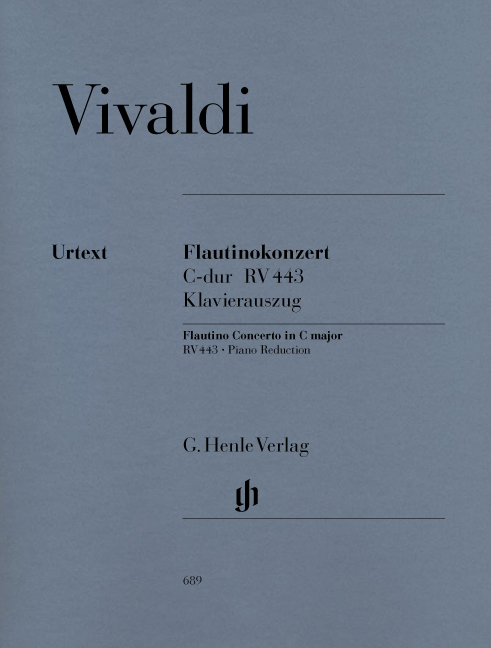 Vorderes Coverbild Flautinokonzert C-dur op. 44 Nr. 11 RV 443