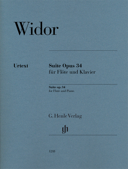 Vorderes Coverbild Suite op. 34 für Flöte und Klavier