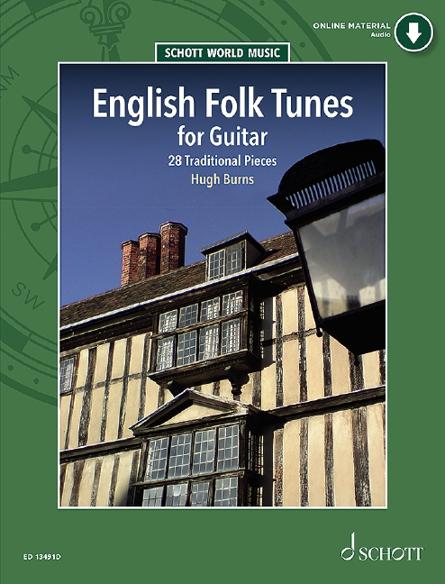 Vorderes Coverbild English Folk Tunes for Guitar 