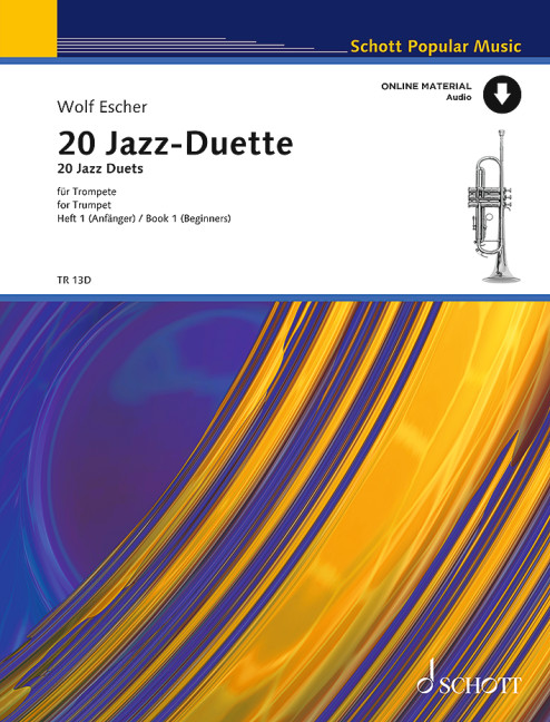 Vorderes Coverbild 20 Jazz-Duette Band 1