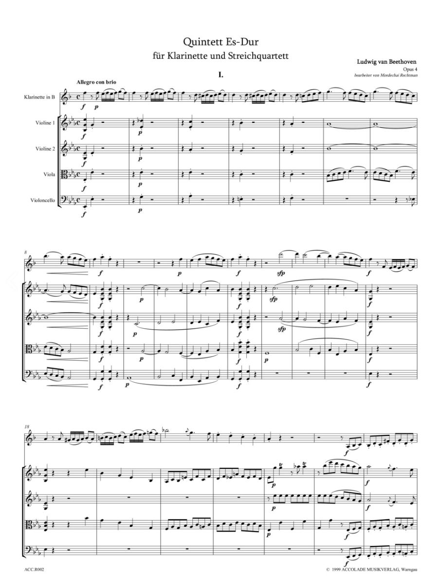 Anderes Coverbild Quintett op. 4 